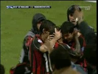Champions SemiFinals Milan-Man Utd 2-0