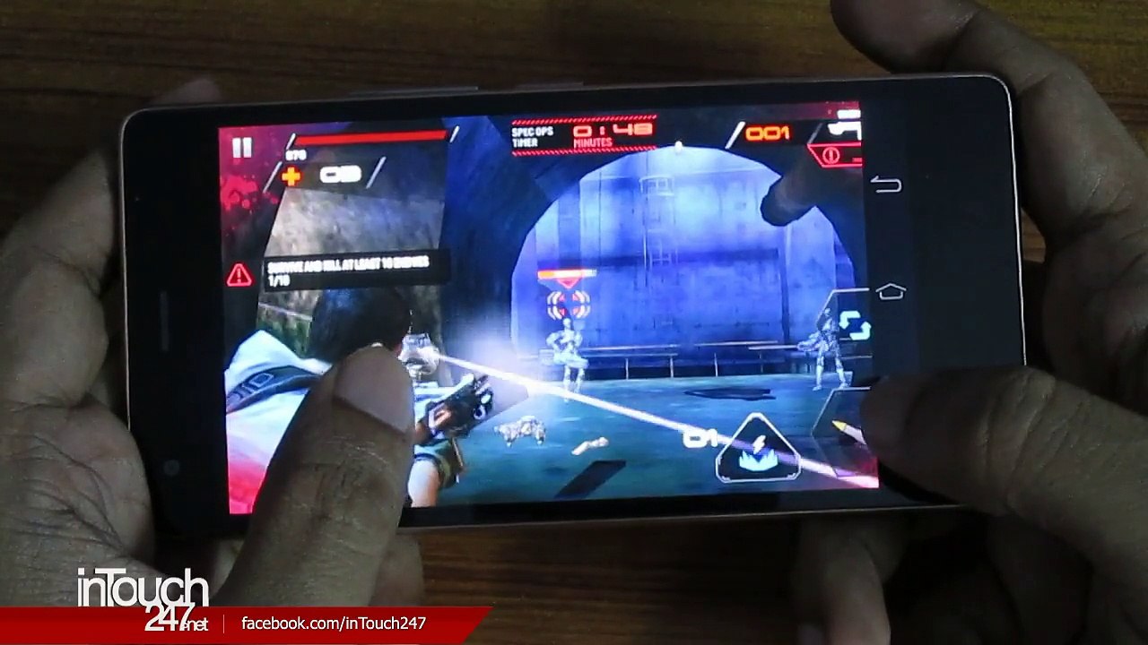 Infinix Zero 2 - Games Terminator and PowerBoat Racing