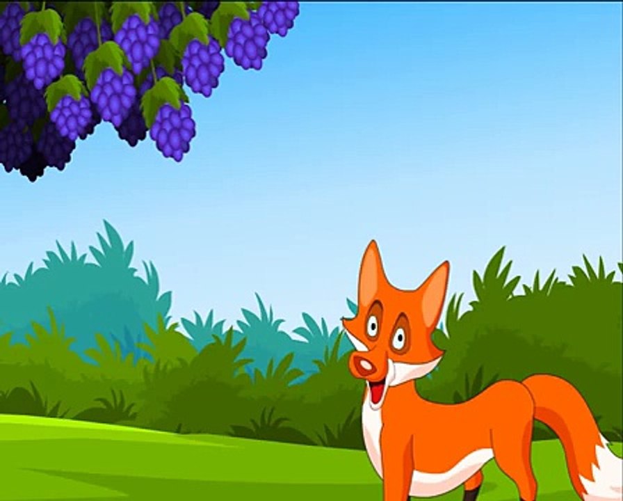 Fox and Grapes Story In English english story for children