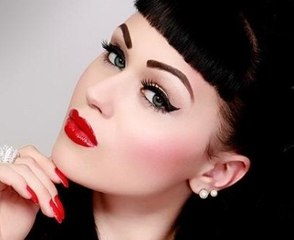 Pin Up Inspired Makeup Tutorial