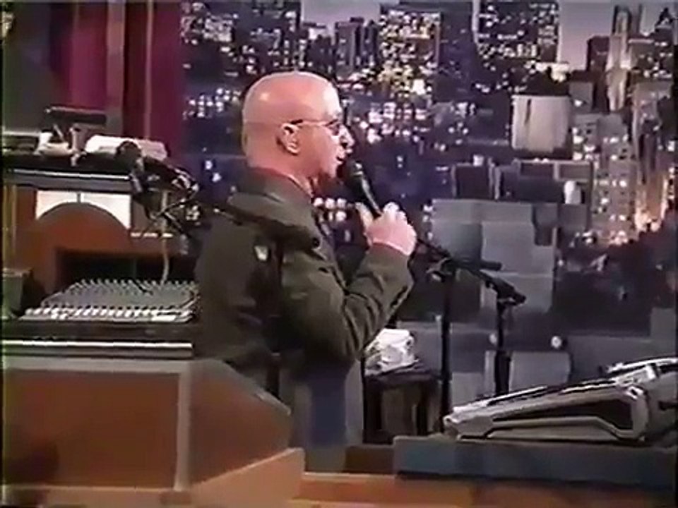 Jeff Dunham and Peanut on David Letterman