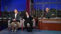 Kevin Spacey impersonates Al Pacino in front of Al Pacino - Letterman