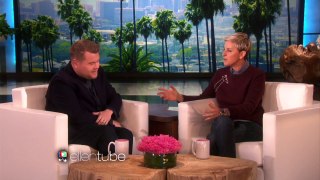James Corden Visits with Ellen
