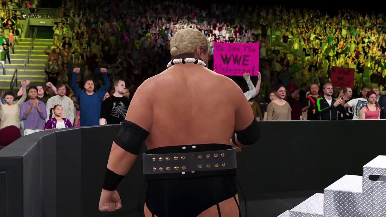 WWE 2K16 rikishi v baron corbin