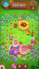 Blossom Blast Saga Level 39 No Booster 3 Stars