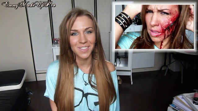 Maquillage Effets Spéciaux - Joue Tranchée