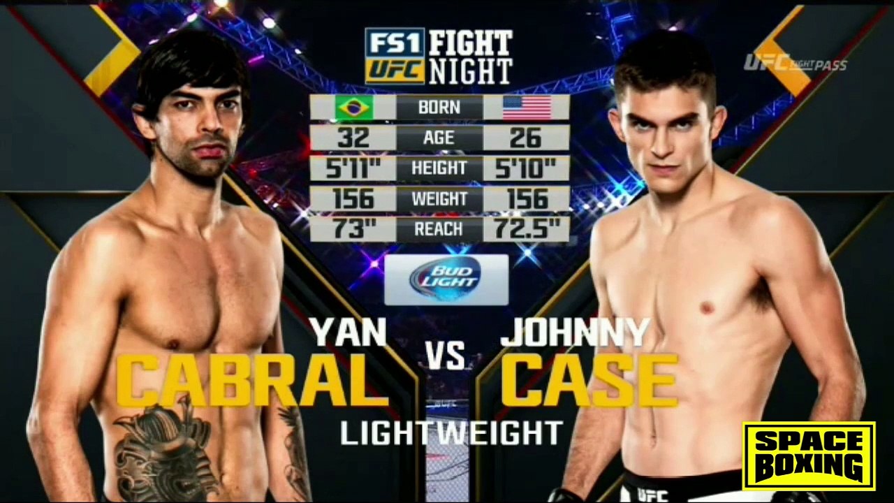 Yan Cabral vs Jhonyy Case