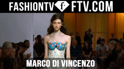 First Look at Marco Di Vincenzo Spring 2016 Milan Fashion Week | FTV.com