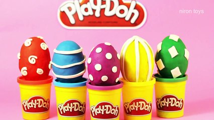 5 SuperCool Play Doh Surprise Eggs