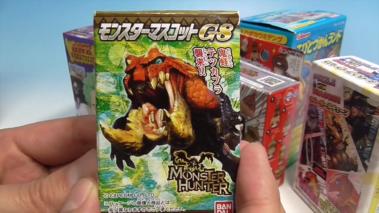 【在庫開封】仮面ライダー、モンハン、ワンピース、こびとづかん他