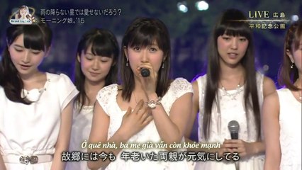 [Vietsub] (Perf) Ame no Furanai Hoshi de wa Ai Senai Darou - Morning Musume.'15 (Inochi no Uta 2015/08/04)