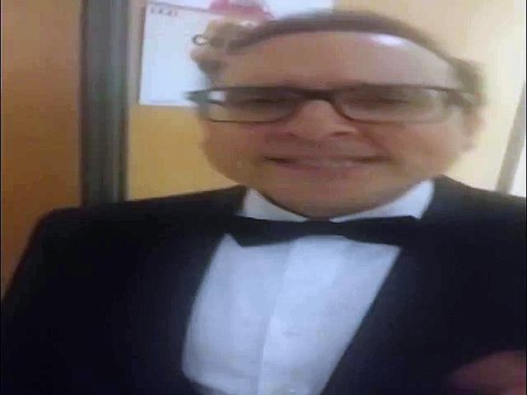 Dedicace de Jean Marc Genereux à Max From Bijou Plage NRJ Music Awards Cannes Palais Festival