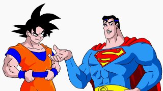 GOKU vs SUPERMAN psa
