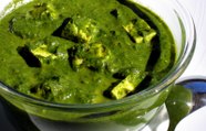 Palak Paneer Bhurji (Spinach Cottage Cheese vegetable) Recipe hindi and urdu apna home