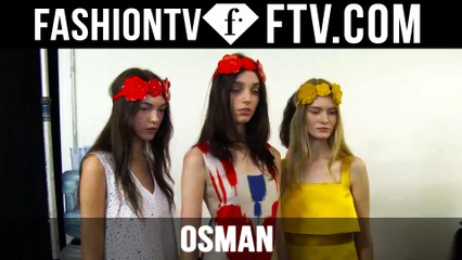 Hairstyle at Osman Spring 2016 London Fashion Week | LFW
