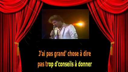 Karaoké Eddy Mitchell - Tu peux préparer le café noir