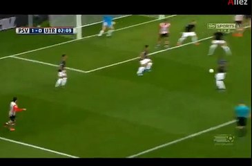 Hector Moreno Goal - PSV 1 - 0 Utrecht -  Eredivisie - 08.11.2015