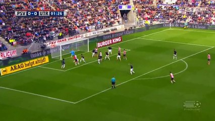 1-0 Hector Moreno Fast Goal HD - PSV Eindhoven v. Utrecht 08.11.2015 HD