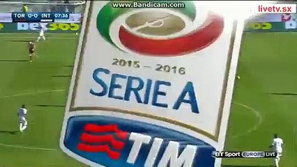 Danilo D'Ambrosio Gets Injured Torino 0-0 Inter 8.11.2015 HD