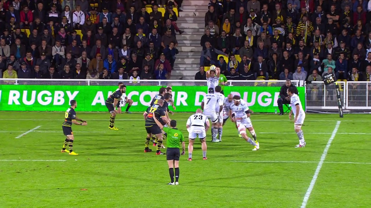TOP 14 - La Rochelle-Oyonnax: 38-3 - Essai Levani Botia (LAR) - J8 - Saison 2015/2016