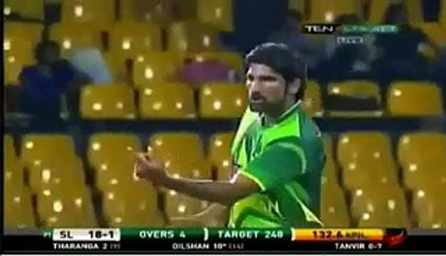 Pakistani fast bowlers sohail tanvir yorker