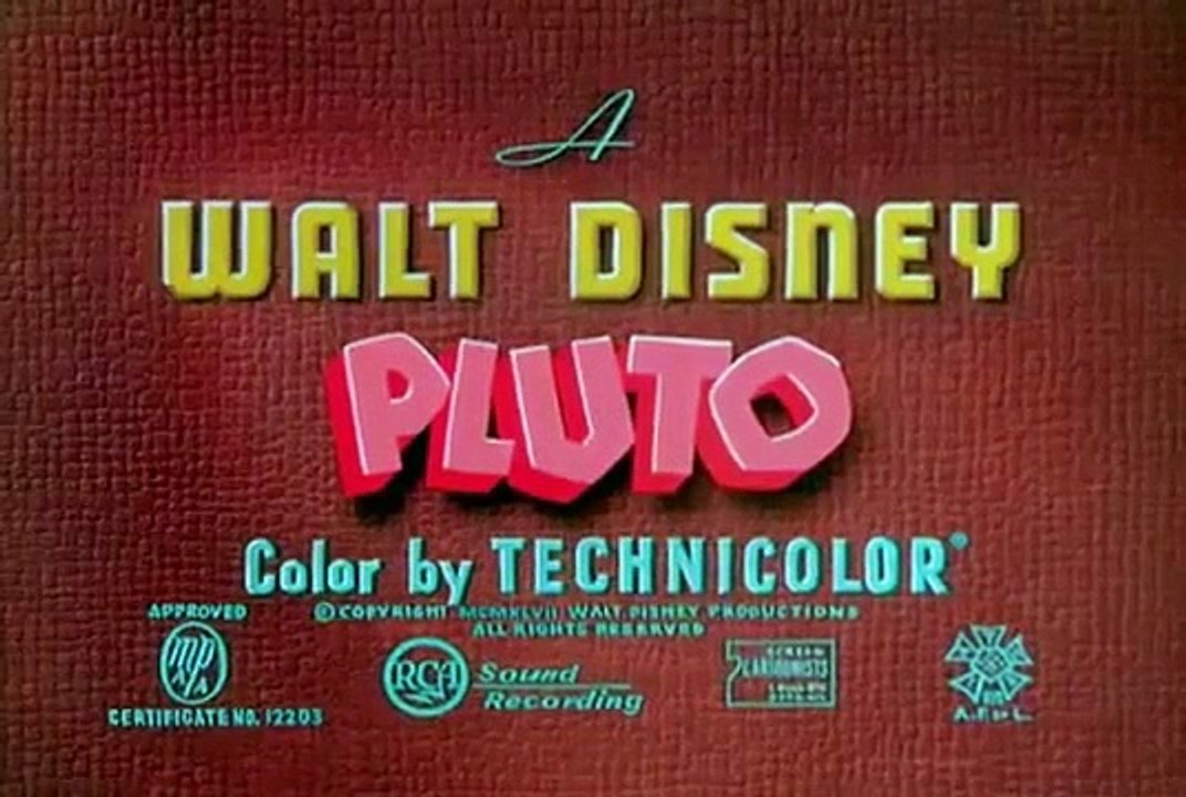 Donald Pluto Plutos Fledgling Cartoon Episode