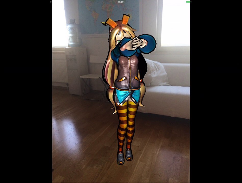 Unity-chan is sleepy