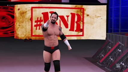 WWE 2K16 jeff hardy v bad news barrett