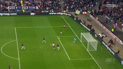 Luuk de Jong Goal - PSV 3 - 1 Utrecht - Eredivisie - 08.11.2015