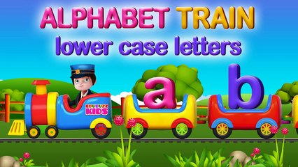 An Alphabet Train Learning Lower Case Letters