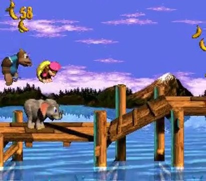 Donkey Kong Country 3: Dixie Kong's Double Trouble!: Lakeside Limbo (1)