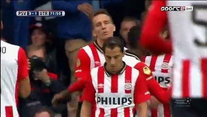 Download Video: PSV Eindhoven vs FC Utrecht 3-1 Luuk de Jong Goal. Eredivisie 8.11.2015