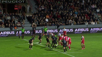 TOP 14 - Toulouse-Grenoble: 52-12 - Essai Toby Flood (TLS) - J8 - Saison 2015/2016