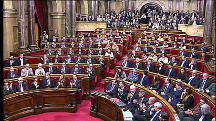 El Parlament debate este lunes la propuesta de resolución independentista