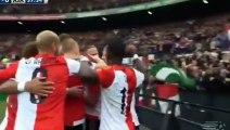 Sven van Beek Goal HD - Feyeenord 1-0 Ajax Eredivisie 2015 HD