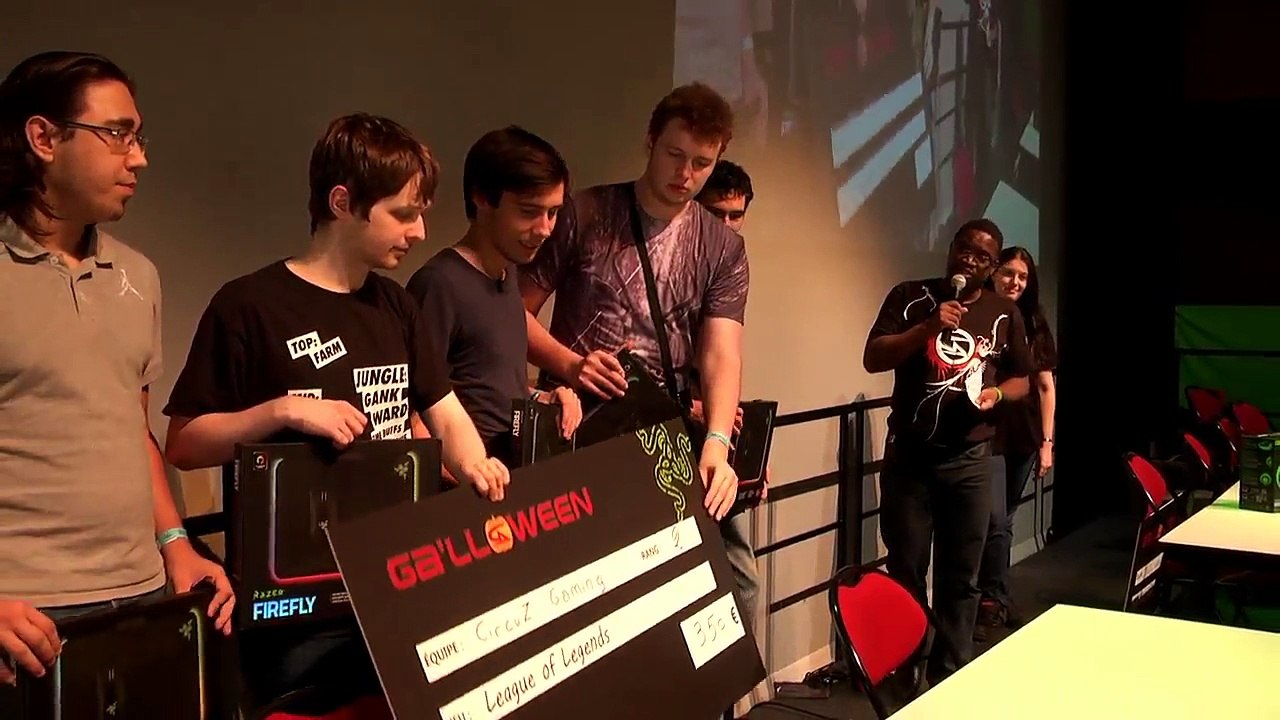 Galloween remises des lots Finale League of Legends