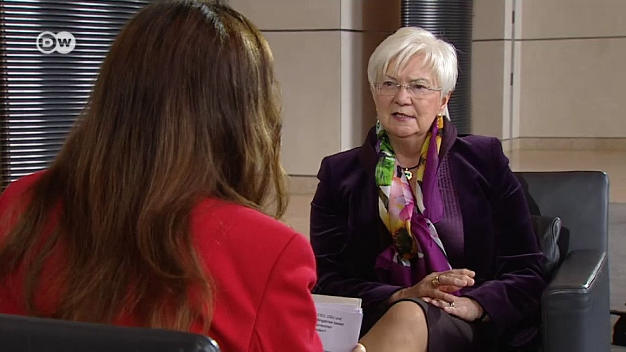 Hasselfeldt: Wir können nicht allen helfen | DW Interview