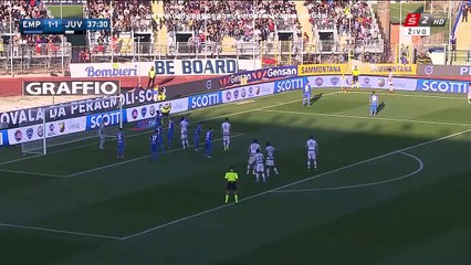 Patrice Evra 1:2 | Empoli - Juventus 08.11.2015 HD