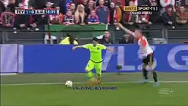 Feyenoord - Ajax 1-1. Davy Klaassen GOAL. Eredivisie 8⁄11⁄2015