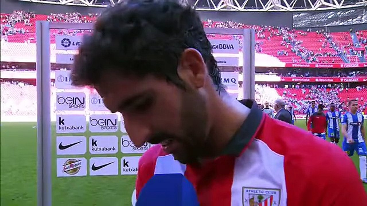 Raúl García tras el Athletic Club (2-1) RCD Espanyol