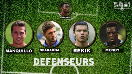 #OMNICE: Le onze marseillais avec Sparagna