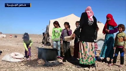 القصف يجبر مئات السوريين للنزوح وحياة البادية