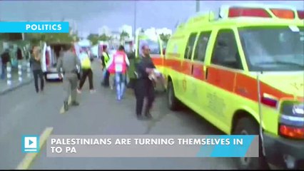 Palestinians are turning themselves in to PA