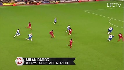 Milan Baros Hat-trick Goals vs Crystal Palace - 2004