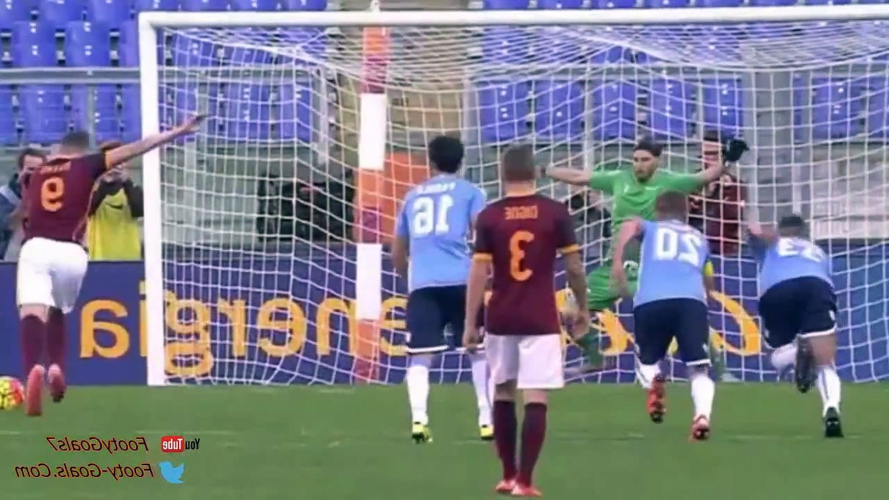 Roma Lazio highlights e video gol Dzeko e Gervinho: risultato finale 2-0