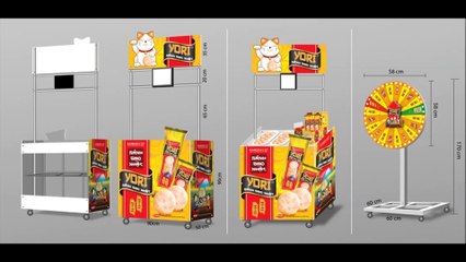 Xưởng Sản xuất quầy kệ quảng cáo, booth trưng bài siêu thị giá rẻ nhất tại HCM