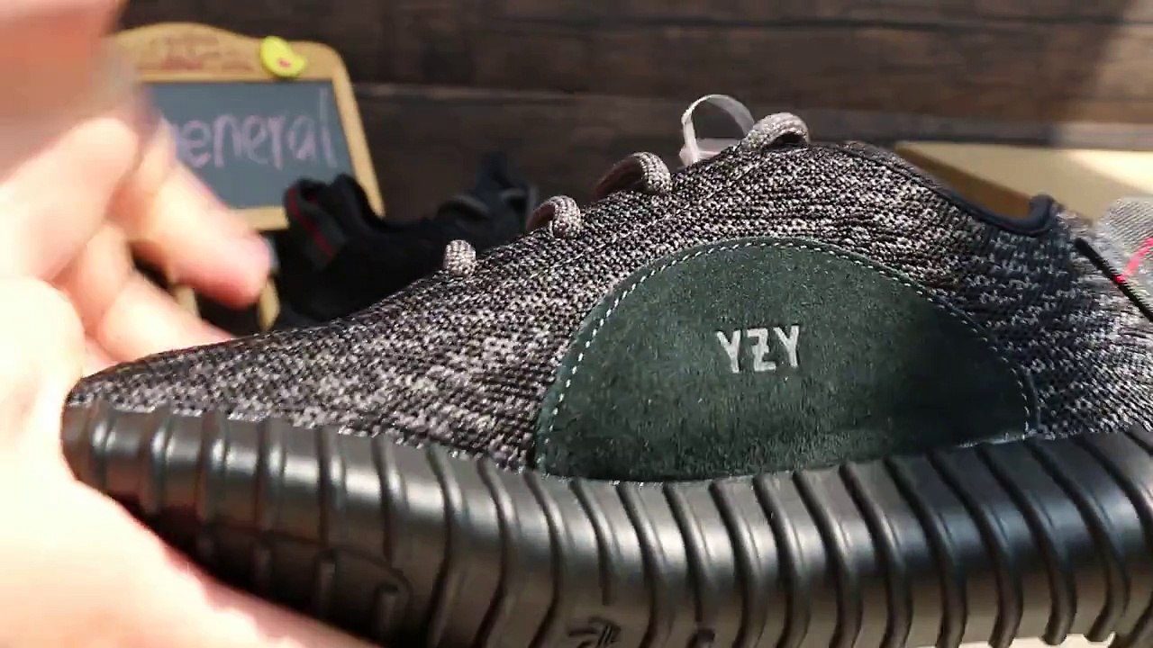 HD Review Adidas Yeezy 350 Boost “Pirate Black” (with receipt) Cheap For sale Cheap For sale