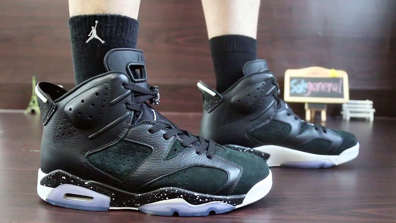 HD_Review_Authentic Air Jordan 6 Retro “Black Oreo”Cheap for sale on SUPERKNICKS.COM