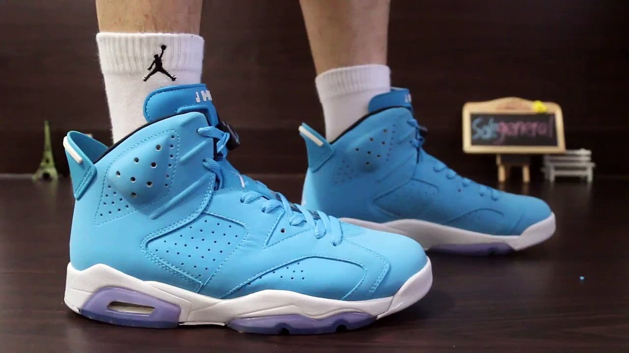 HD_Review_Authentic Air Jordan 6 Retro “Pantone”Cheap for sale on SUPERKNICKS.COM