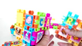 Surprise Eggs 4k learning toys smart toys for kids puzzle toys bloch diy play doh peppa pi